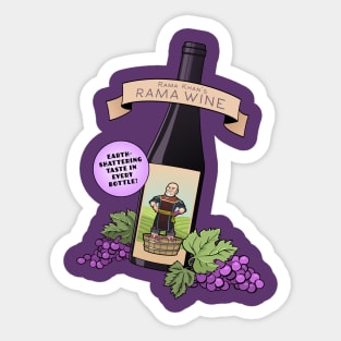 Rama Khan's Rama Wine Sticker